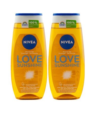 Nivea Wellcome Sunshine Shower Gel 2 pieces 2 x 250 ml