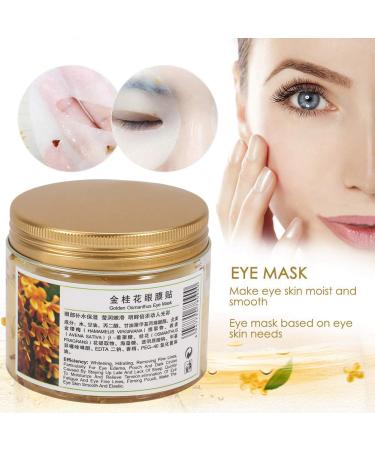 Golden Osmanthus Eye Mask - 80pcs Moisturizing Patches for Dark Circles Wrinkles & Eye Care - Buy Online on GoSupps.com