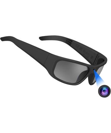 OhO 32G Camera Glasses,Super Slim 1080P Smart Glasses with UV400 Sunglasses Lens for Outdoor Sport