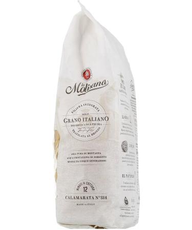  Italian Gourmet E.R. La Molisana Calaramata N. 314 Pasta Lenta Lavorazione Durum Wheat Semolina Pasta 500 g Bronze + Pulp Italian Gourmet Pulp 400 g - Buy Online on GoSupps.com