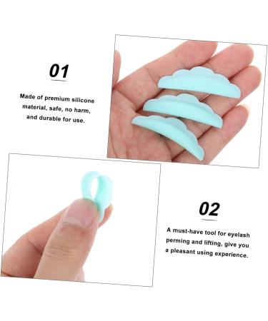 15 Pairs Eyelash Lifting Pads - Silicone Lash Lift Curling Iron Shields for DIY Lash Extensions | Premium Under Eye Pads - Buy Online on GoSupps.com