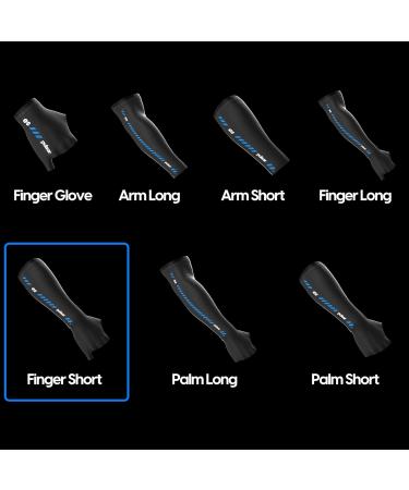 Pulsar eS ARM Sleeve - Enhance Focus Reduce Fatigue & Friction Black (Medium Short Finger) - International Shipping Available - Buy Online on GoSupps.com