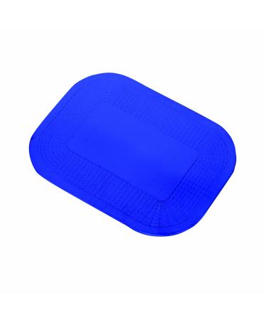 Dycem Non-Slip Mat, Ideal Daily Living Aid for Independent Living and Caregivers, Designed to Address Stabilization and Gripping Problems Found Around the Home, Blue Textured Pad 10" x 14" x 1/8" Blue Rectangle 10" x 14" x 1/8" - Buy Online on GoSupps.com