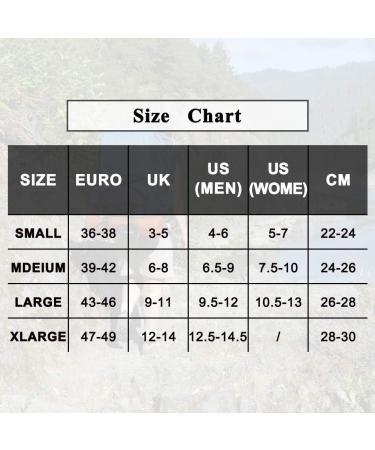 MEIKAN Waterproof Hiking Socks - Unisex Digital Print, Breathable, 100% Waterproof - 1 Pair (Large) - Orange - Buy Online on GoSupps.com