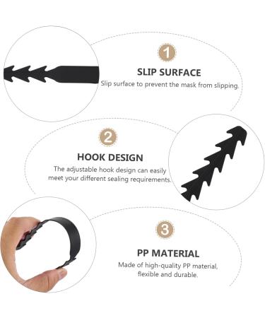 20pcs Mask Hook Clothes Rack - Anti-Strangulation PP Rope Buckle for Safe Storage | International Shipping Available - Buy Online on GoSupps.com