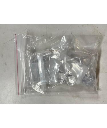 EBANKU 2PCS Clear Nail Stamper Set with Scrapers - Double Sided Silicone Jelly Stampers for Manicure - Buy Online on GoSupps.com