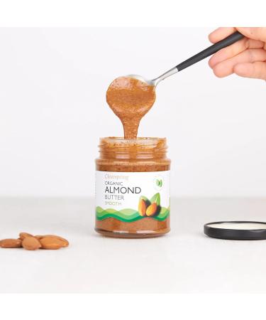 Clearspring Organic Almond Butter - Smooth - 170g - Buy Online on GoSupps.com