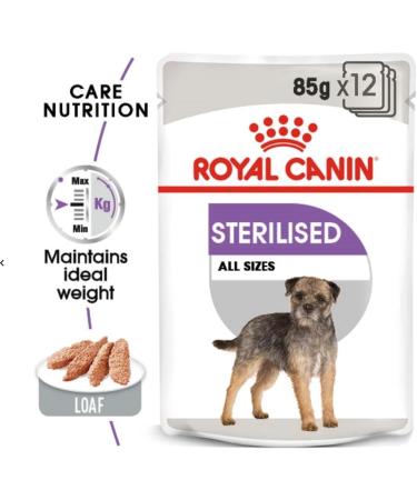 Royal Canin Serilised Care Adult Wet Dog Food 85g (Pack of 48) - Buy Online on GoSupps.com