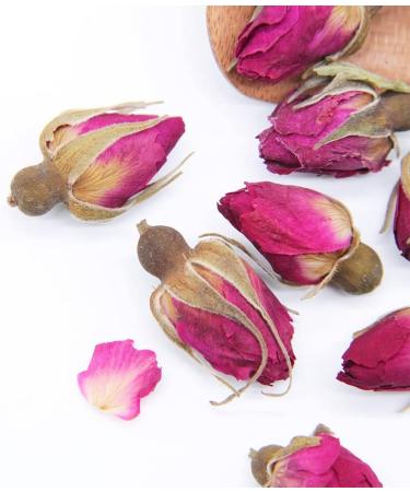 LWXLJMJZC- Dried Rose Buds Tea - Herbal Rose Tea Loose Leaf Blooming Flower Tea 1.75oz/50g 50g Rose Flower Tea - Buy Online on GoSupps.com