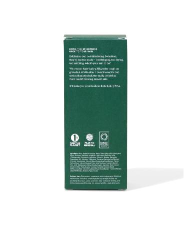 KraveBeauty Kale-Lalu-yAHA 5.25% AHA Exfoliator - Glycolic Acid & Hyaluronic Acid Unclogs Pores Hydrates Skin Vegan & Cruelty Free - 6.76 fl oz - Buy Online on GoSupps.com