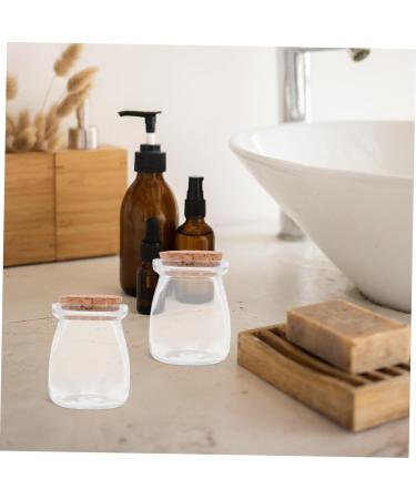 Zerodeko 5pcs Cork Glass Bottle Ordinary Glass Simple Perfume - Buy Online on GoSupps.com