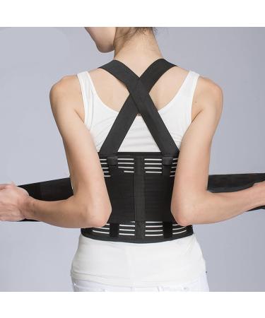 Thorax Support Broken Rib Brace Adjustable Protective Chest Belt Rib Brace Rib Breathable Elastic For Broken Rib (Double Straps L) - Buy Online on GoSupps.com