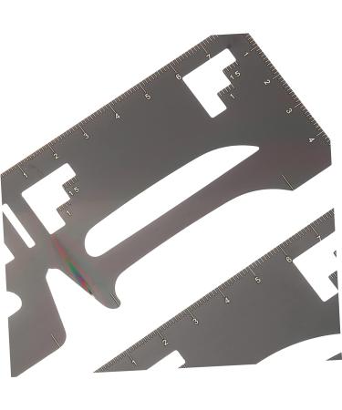 FOMIYES 8 Pcs Eyebrow Ruler Tool Stickers Eyebrow Template Brow Tool Brow Guide Ruler Makeup Tools Balance - Buy Online on GoSupps.com