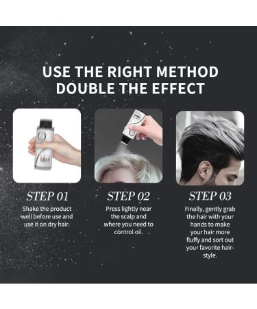 gowwim Volume Up Hair Styling Powder - Texturizing & Mattifying Hair Styling Powder (0.7oz/20g) for Men & Women - Buy Online on GoSupps.com