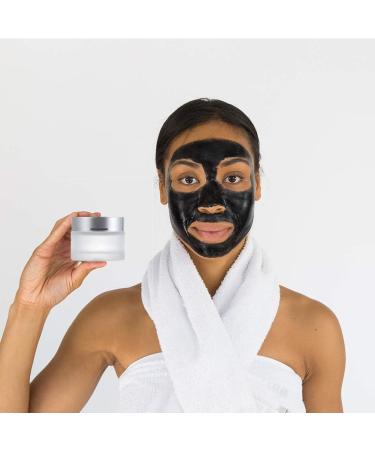 Buy 50ml Matte Glass Cream Cans - 4pc Set with Silver Lids | Ideal for Cosmetics Lotions Essential Oils & Travel | Empty Glass Containers - Buy Online on GoSupps.com