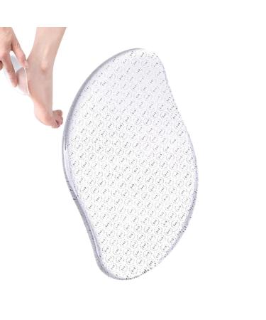 Foot Callus Remover | Glass Transparent Foot File - Portable Foot Care Tools User-Friendly Callus Shaver for Wet & Dry Skin Mango