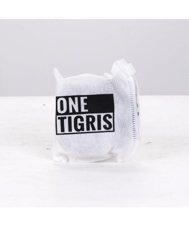 Oneigris Bolt Short Dog Leash 52cm - Reflective Nylon Tiger Tooth Clip Soft Upholstery for Medium & Large Dogs - Durable & Stylish Brown - Buy Online on GoSupps.com