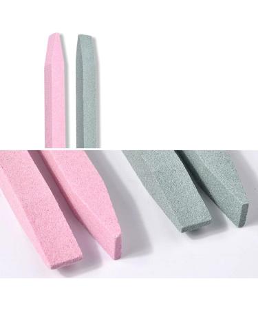 dijiusidy 2 Pieces Nail Files Manual Handheld Manicure Pedicure Sanding Tips Buffer Portable Toenail Polishing Sand Blocks Tools - Buy Online on GoSupps.com