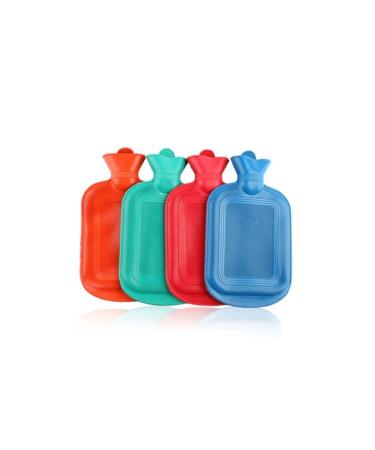 PEVSCO Long -lived hot water bottle Heat bottle thick bottle of portable heat bottle rubber bottle of warm handhuffs thermal bottles reusable hot water bottle (color: 1000ml)