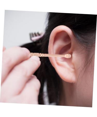 Buy 1 Set Earwax Remover Earbuds - Multipurpose Stainless Steel Ear Cleaning Tools for Kids | Handmade Portable Ear Wax Cleaner in Pink - Buy Online on GoSupps.com