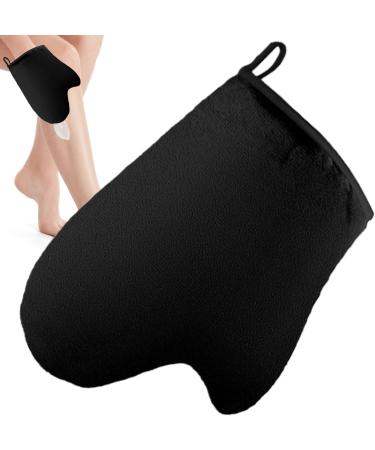 Sun Shine Glove Tanning Mitt Applicator Reusable Washable Incl Thumb Extra Soft For Face & Body Creams Foam Women Men Black - Buy Online on GoSupps.com