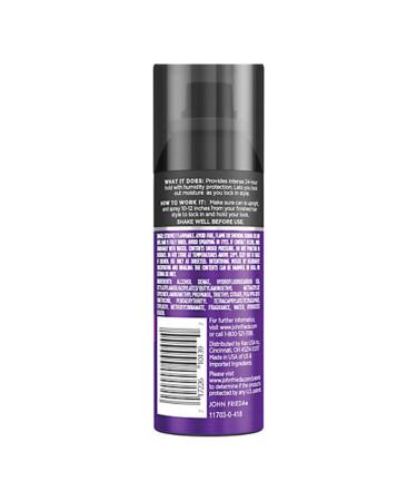 John Friedass HairSpray Frizz Ease Firm hold Anti Frizz for Dry Damaged hair LONDON PARIS NEW YORK pack of 2 2oz mini size travel size luxurious 2 Ounce (Pack of 2) - Buy Online on GoSupps.com