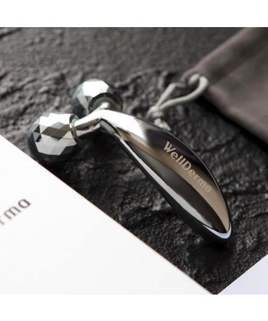 WELLDERMA 3D Face Lifting Comfact Roller | Effective Facial Massager & Sculpting Tool for Skin Tightening & Puffiness Reduction | Perfect Self-Care Gifts - Buy Online on GoSupps.com