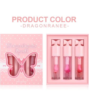 Magic Effect Hydrating Coloring Oil Chameleon Effect Transparent Moisturizing Lip Care - Gift Idea for Women Mother or Daughter - Buy Online on GoSupps.com