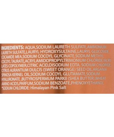 Natural Solution Body Wash, Formulated with Organic Blood Orange Extracts with Himalayan Pink Salt, Revitalizes & Refreshing Your Skin, 17 fl oz/Each Pack of 3 Orange 17 Fl Oz (Pack of 3) - Buy Online on GoSupps.com