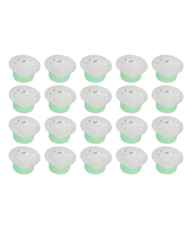 20 pieces of professional strength tooth polish bleaching cream dental office household tartar tartar remover tooth stain remover (green)