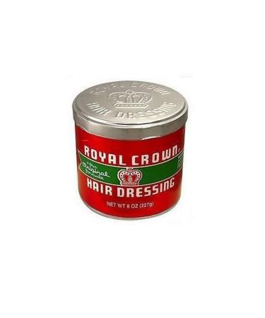 Royal Crown Hair Dressing Pomade, 8 Ounce 8 Ounce (Pack of 1)