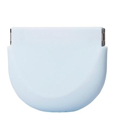 Kraiss denture bath bag |Protection cover for dentures |Food quality silicone |Portable partial denture cover with ventilation holes for dentures teeth light blue