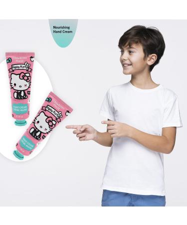 Hello Kitty Strawberry Hand Cream - for Children and Adults - Quick Absorbing - Moisturising Hand Care - Child-friendly - Nourishing Hand Cream - Long Lasting Moisture - Buy Online on GoSupps.com