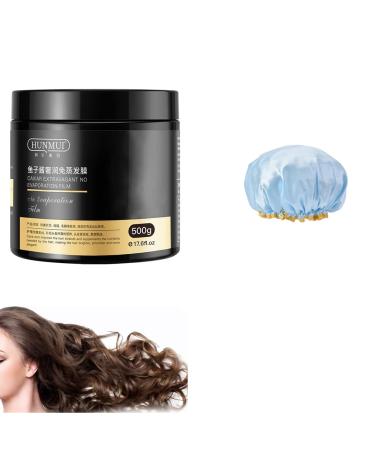 LELEBEAR Hunmui Caviar Hair Mask Japanese Caviar Hair Mask Soft and Smooth Caviar Hair Mask Hunmui (1PCS)