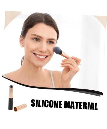 Round Head Silicone Lip Brush - Portable Makeup Applicator for Lipstick & Lip Gloss | Premium Lip Brush Tool - Buy Online on GoSupps.com