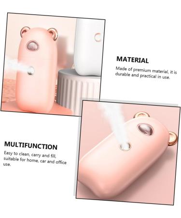 Healeved 1pc Beauty Humidifier Face Sprayer Skin Moistener Nano Facial Mister Face Hydrating Mister Facial Mist Sprayer Beauty Care Mister Moisturizing Face Steamer 10.3X5.5CM - Buy Online on GoSupps.com