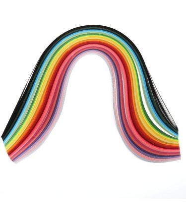 TXIN 1300 Quilling Paper Strips 3mm - 26 Colors Quill Paper Kit for DIY Art Craft - Multicolor - Buy Online on GoSupps.com