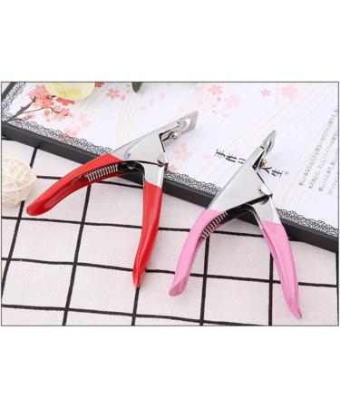 SJLS Fake Nails Nail Cutter Accessories Tools Professional Stainless Steel Nail Clipper Nail Tip Cutter for Acrylic Nail (Color : Black) - Buy Online on GoSupps.com