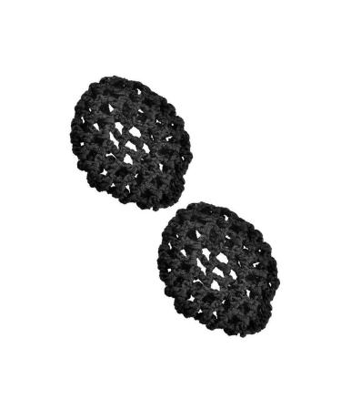 Romote Women Nylon Hair Bun Cover Snoods - 4 Pack Black Hair Net for Ballet & Dance Skating - Buy Online on GoSupps.com