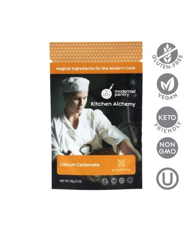 Pure Calcium Carbonate 50g/2oz - Non-GMO, Gluten-Free, Vegan, OU Kosher Certified - Buy Online on GoSupps.com