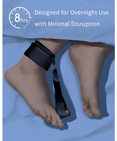 Comfy Unisex Plantar Fasciitis Support Strap - Ultimate Foot Pain Relief for Day & Night | Reduces Compression for Achilles Tendonitis & Heel Spur Pain - Buy Online on GoSupps.com