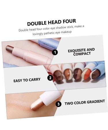 Buy Ipetboom 2pcs Glitter Eye Shadow Stick - Double Head Shimmer Makeup Tool for Women | International Shipping Available - Buy Online on GoSupps.com