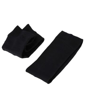 2 Pcs Women Cotton Hairbands - Stylish Sweat-Resistant Headbands for Ladies | Black Hair Accessories - Buy Online on GoSupps.com