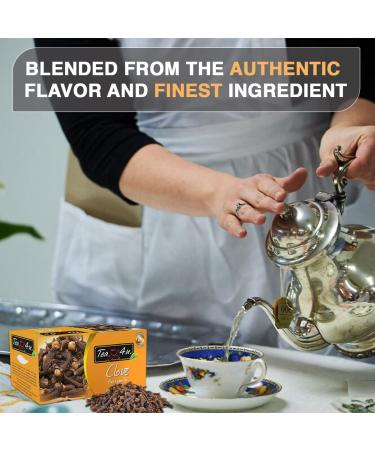 Tea4U Clove Flavored Black Tea Bags - Authentic Ceylon Tea - Buy Online on GoSupps.com