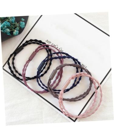 minkissy Hair Bands Ties Elastic Ponytail Holders Hair Accessories Tie Double Strand Elastic Hair Ties - Buy Online on GoSupps.com
