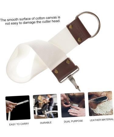 FOMIYES Razor Blade Sharpening Set | Double Layer Canvas Knife Strop | Barber Sharpening Cloth | International Shipping Available - Buy Online on GoSupps.com