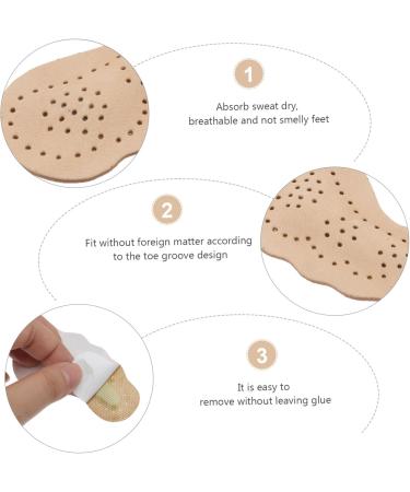 Mobestech Non-Slip Stickers for Forefoot Mats | Skid-Resistance Pads for Garden Chickens & Leather Wear | 4 Pairs - Reusable & Durable - Buy Online on GoSupps.com