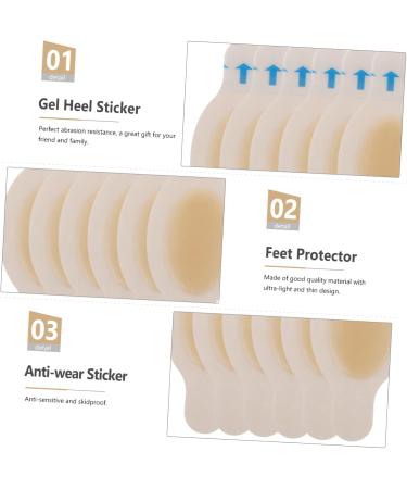 FRCOLOR 10pcs Women's Anti-Wear Stickers for Heels - Gel Cushion Pads & Foot Protectors - Buy Online on GoSupps.com