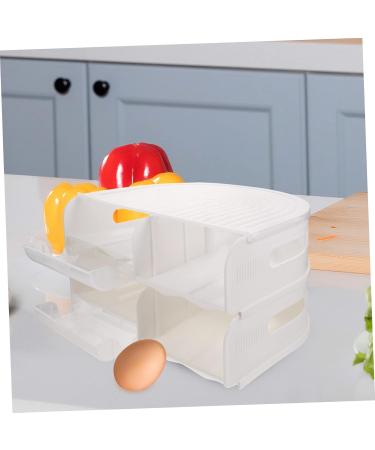 Angoily Box Egg Carton Easter Egg Holder Chicken Egg Holder Eggs Refrigerator Dispenser White To Rotate Pp - Buy Online on GoSupps.com