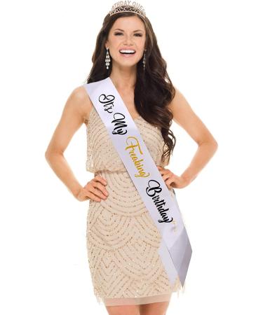Women's Birthday Sash & Tiara Set - Perfect for 21st, 30th, 40th, 50th Birthdays | Party Decorations & Gifts - Buy Online on GoSupps.com